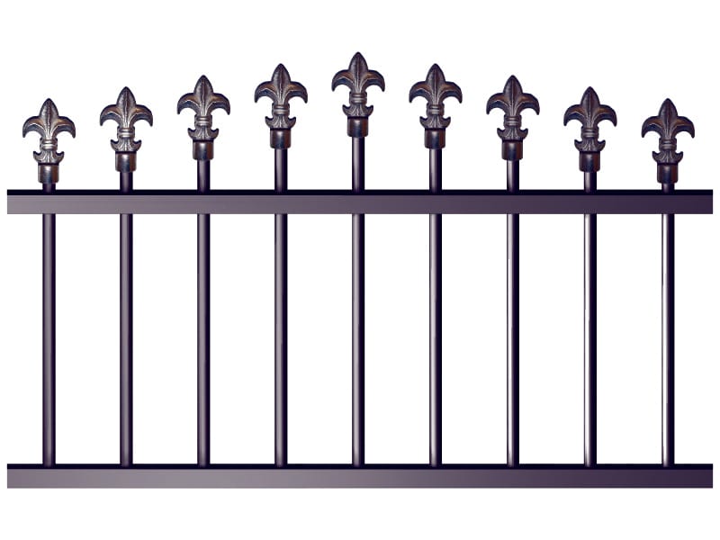 07 Arched Spear Pool Fencing