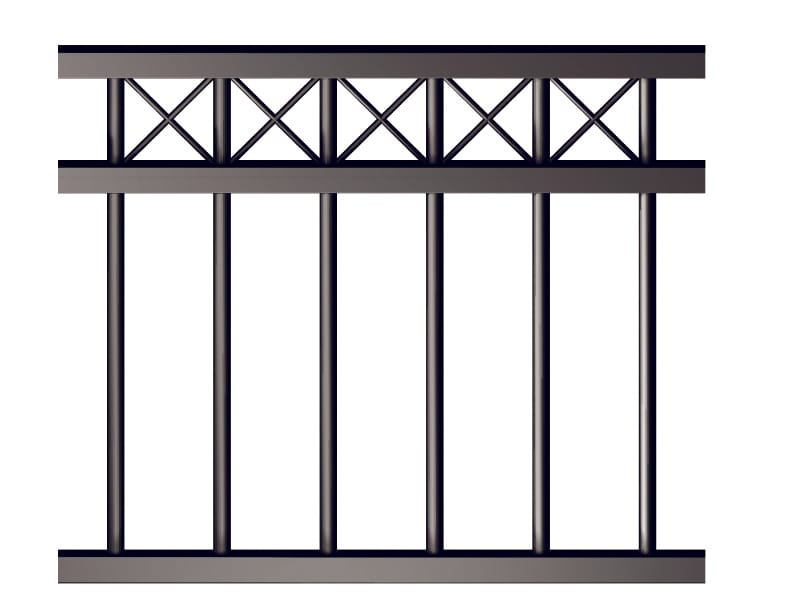 19 Dtr All Up All Crosses Pool Fencing