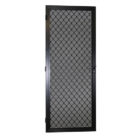 ProtectorAl 808 848mm X 2030 2070mm Black Adjustable Grille Security Door