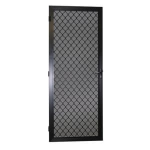 ProtectorAl 808 848mm X 2030 2070mm Black Adjustable Grille Security Door