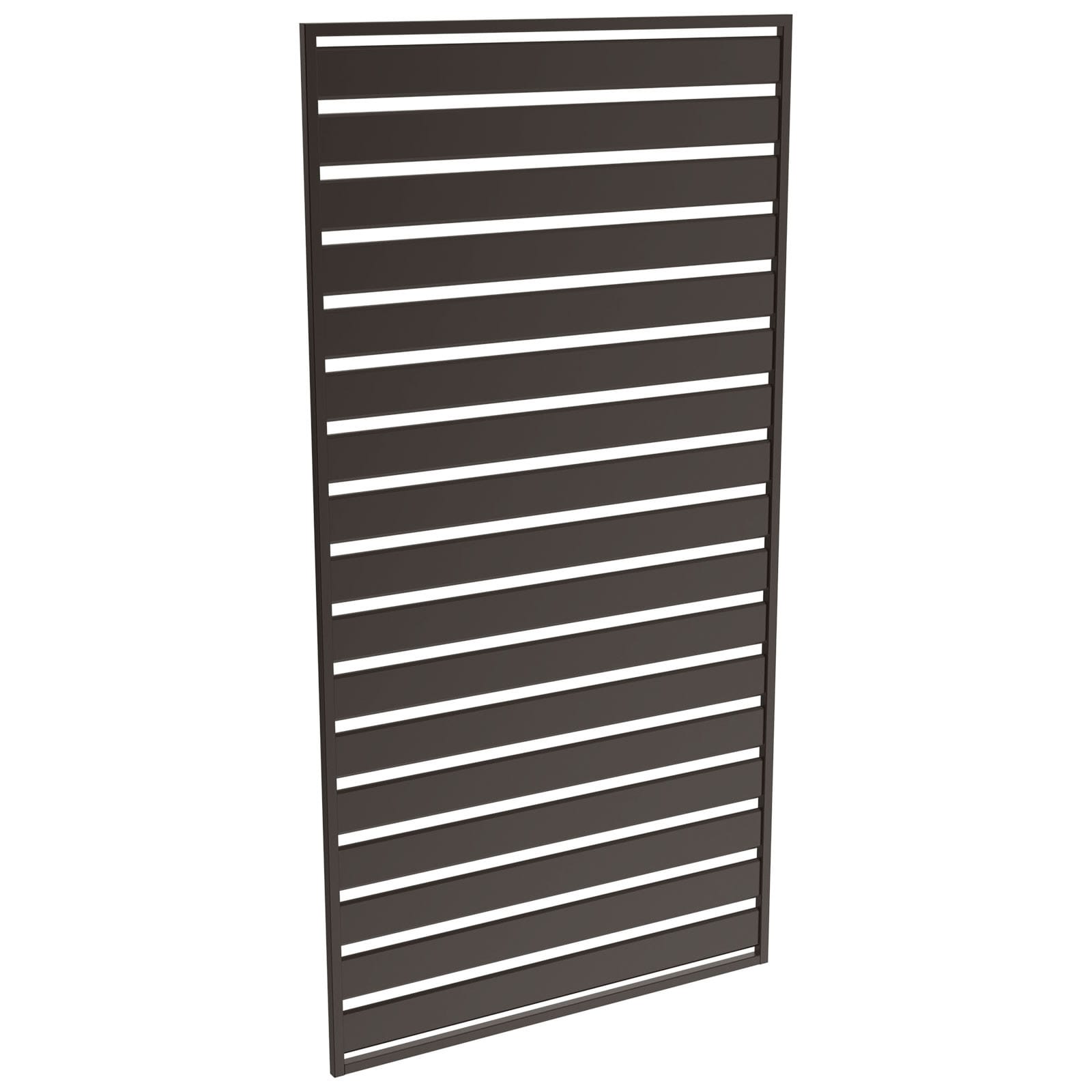 Protectoral Welded Slat Screen 900wx1750h 1.satin Black (night Sky)