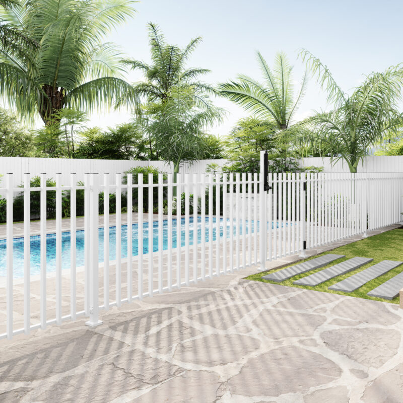481065 Pool Boundary Fence Fence Lifestyle White 6k Cropped