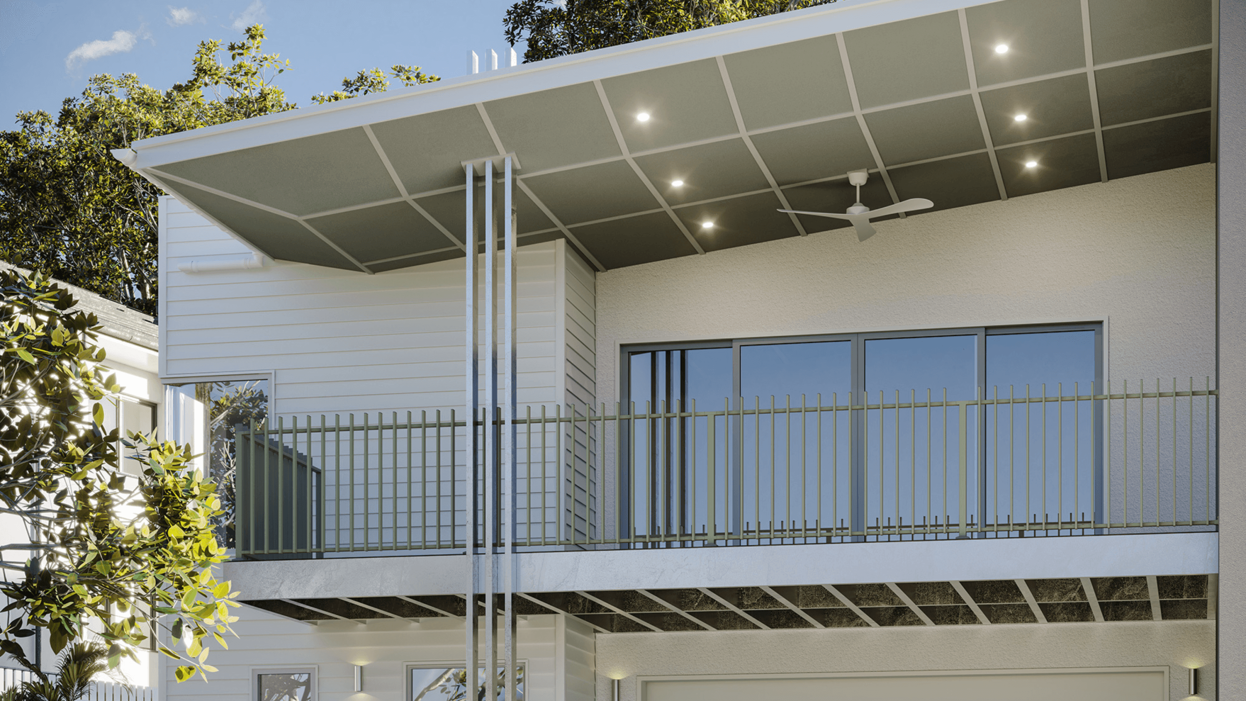 Radiator Pale Eucalypt Balustrade