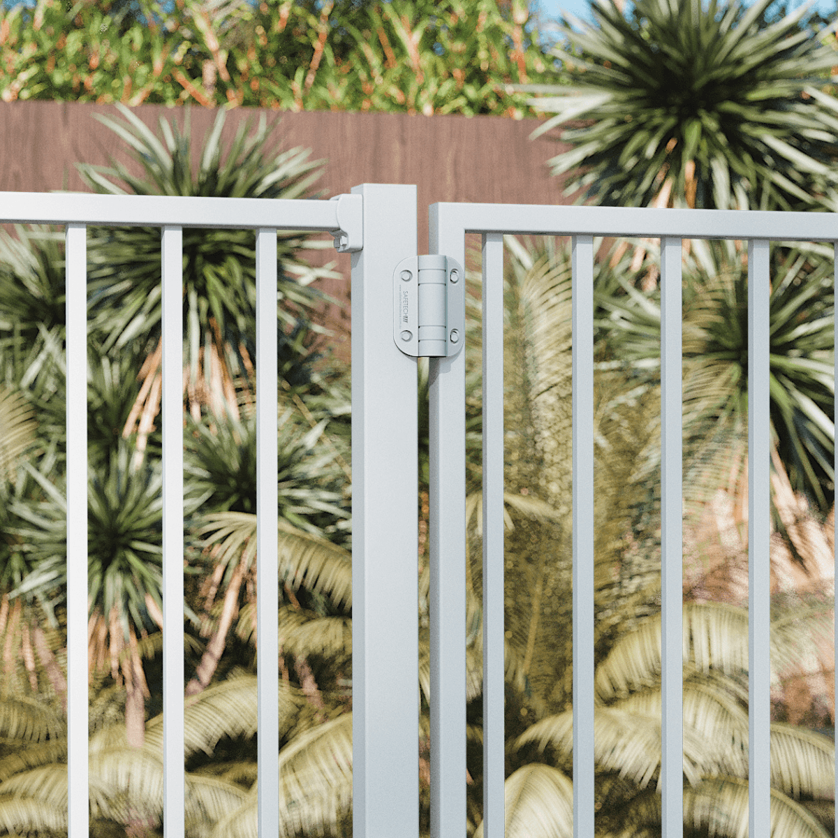 ProtectorAl Flat Top Sqaure Picket White 4