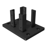 Protectoral Composite Wood Panel System Includes 3 Way Post Base 1080x1080