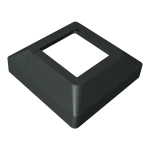 Protectoral Composite Wood Panel System Includes 3 Way Post Base Cover 1080x1080