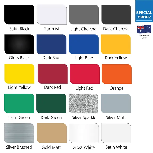 Deco Unframed Colour Palette 60percent